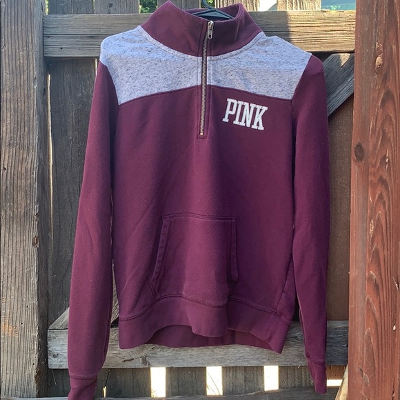 PINK Victoria's Secret Tops - $8 Victoria secret pink hoodie size M